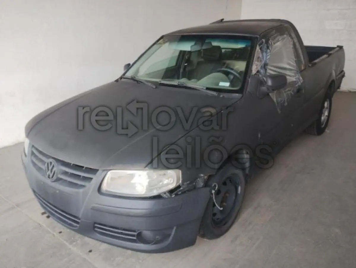 LOTE 007 - VW SAVEIRO 1.6 - ANO 2005/2006 - VEÍCULO BAIXADO - DEPOSITADO EM GUARULHOS/SP