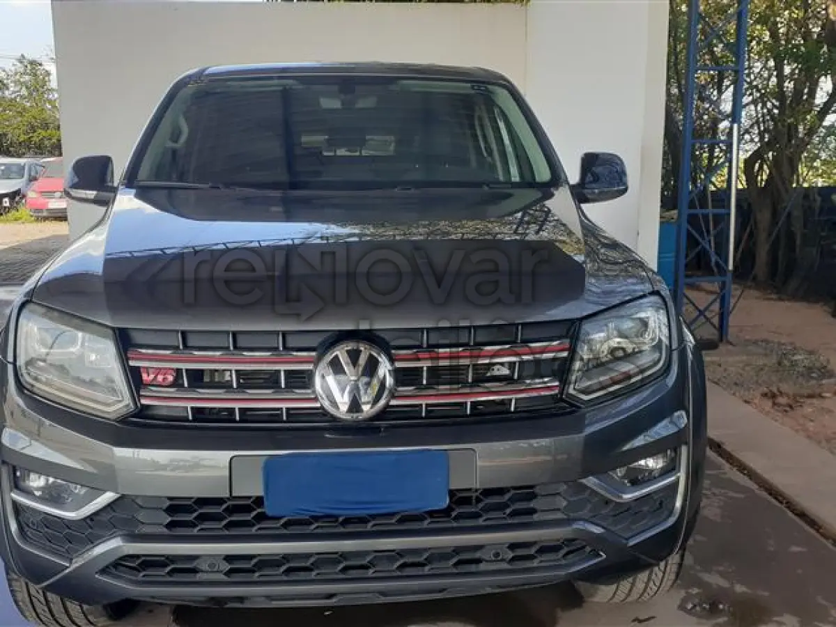 LOTE 039 - VW AMAROK V6 HIGHLINE - ANO 2018/2018 - COMPLETO - DEPOSITADO EM VALINHOS/SP