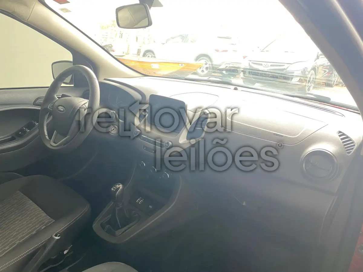 LOTE 017 - FORD KA SE 1.0 SEDAN - ANO 2019/2019 - COMPLETO