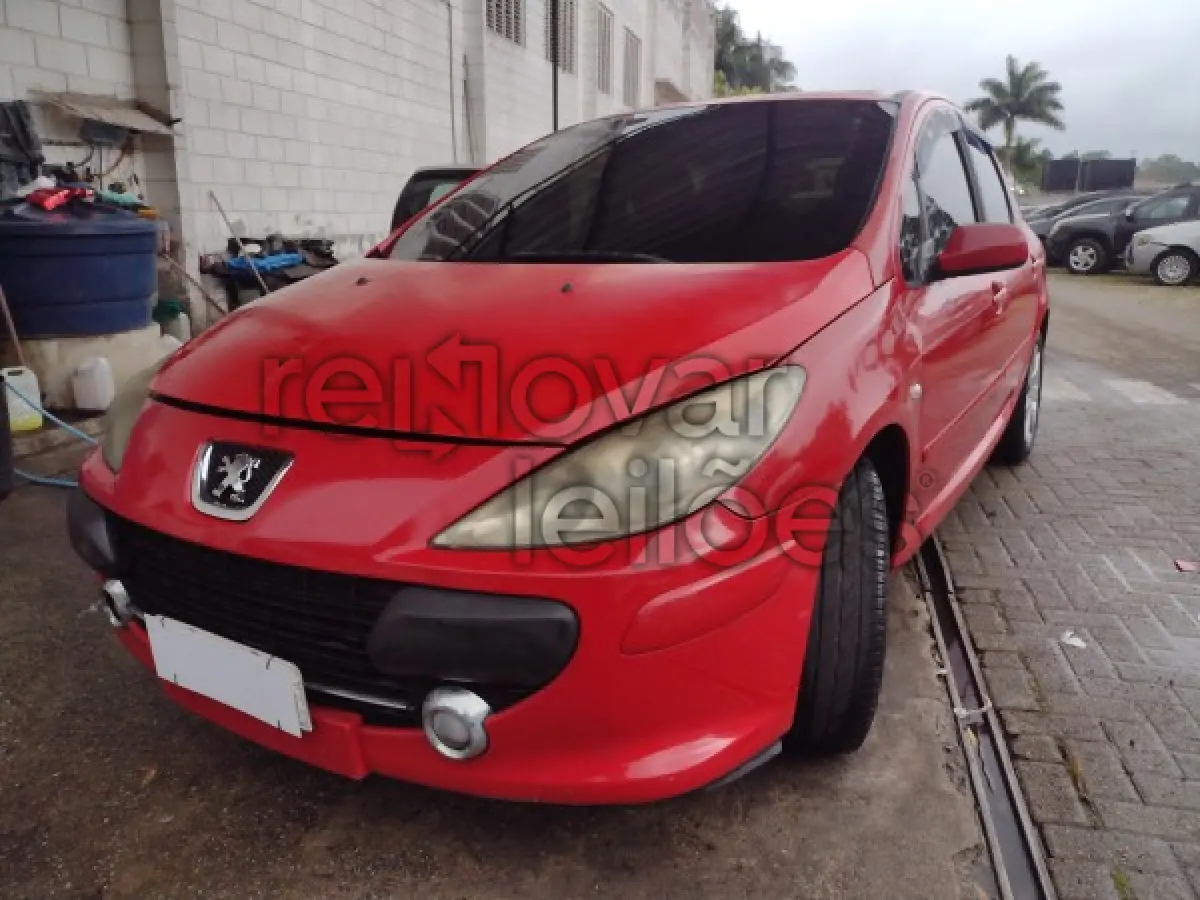 LOTE 004 - PEUGEOT 307 PR PK - ANO 2009/2010 - DEPOSITADO EM SÃO BERNARDO DO CAMPO/SP