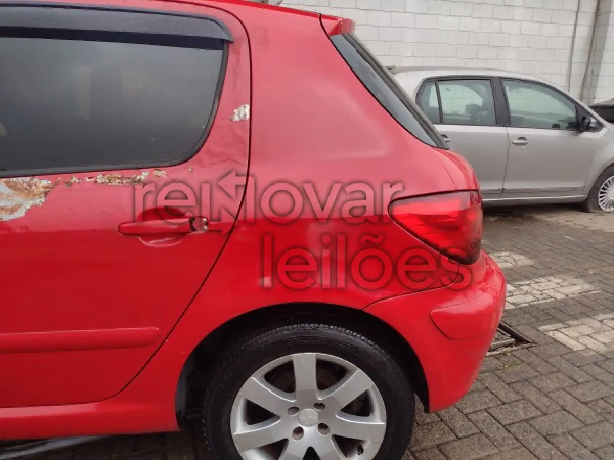 LOTE 004 - PEUGEOT 307 PR PK - ANO 2009/2010 - DEPOSITADO EM SÃO BERNARDO DO CAMPO/SP