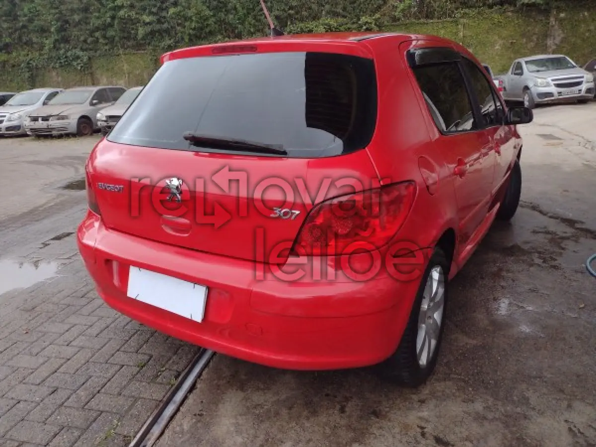 LOTE 004 - PEUGEOT 307 PR PK - ANO 2009/2010 - DEPOSITADO EM SÃO BERNARDO DO CAMPO/SP