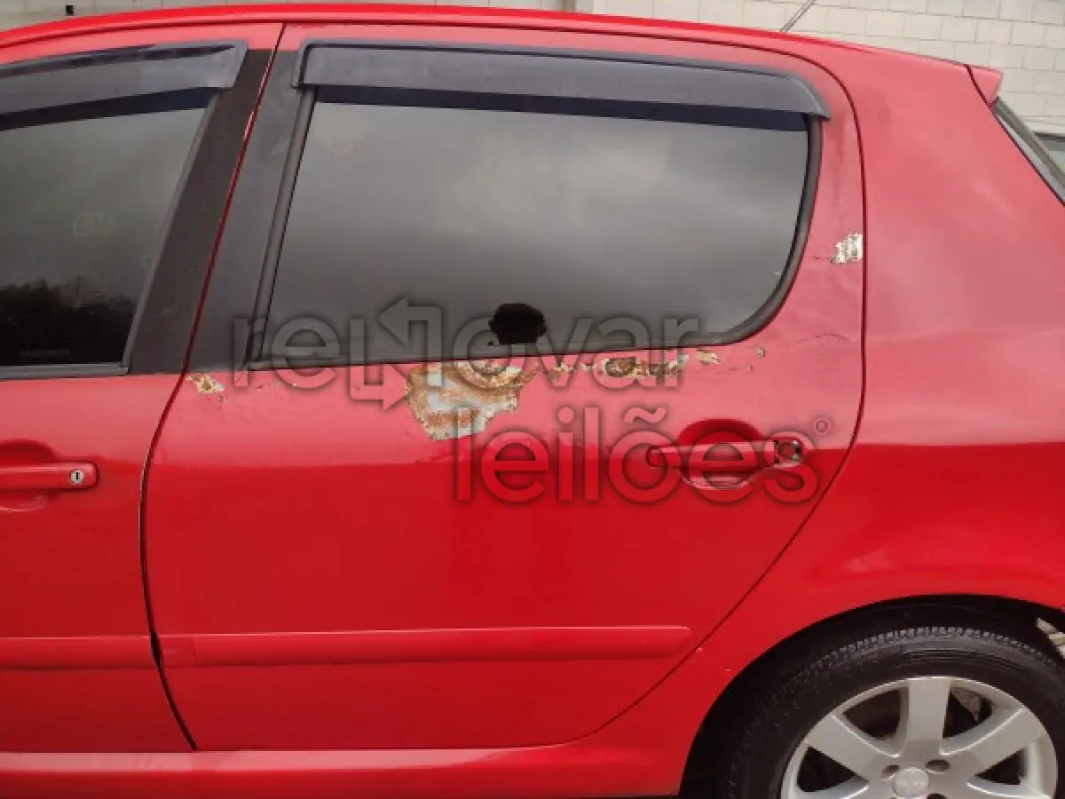 LOTE 004 - PEUGEOT 307 PR PK - ANO 2009/2010 - DEPOSITADO EM SÃO BERNARDO DO CAMPO/SP