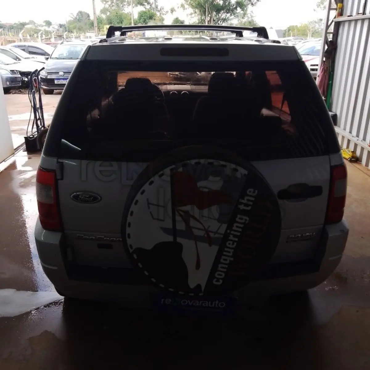 LOTE 001 - CAMIONETA FORD/ECOSPORT XLT, AUTOMÁTICA, ANO/MODELO 2007, PLACA M**-***4