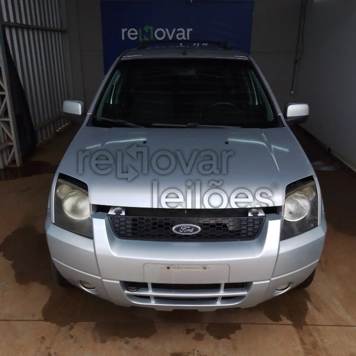 LOTE 001 - CAMIONETA FORD/ECOSPORT XLT, AUTOMÁTICA, ANO/MODELO 2007, PLACA M**-***4