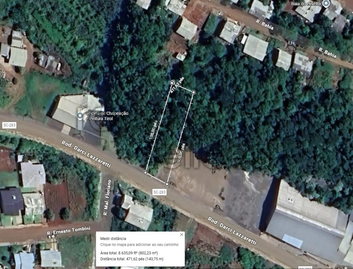 LOTE 001 - TERRENO C/ 352,50M² E TERRENO C/ 450M² - PALMITOS / SC