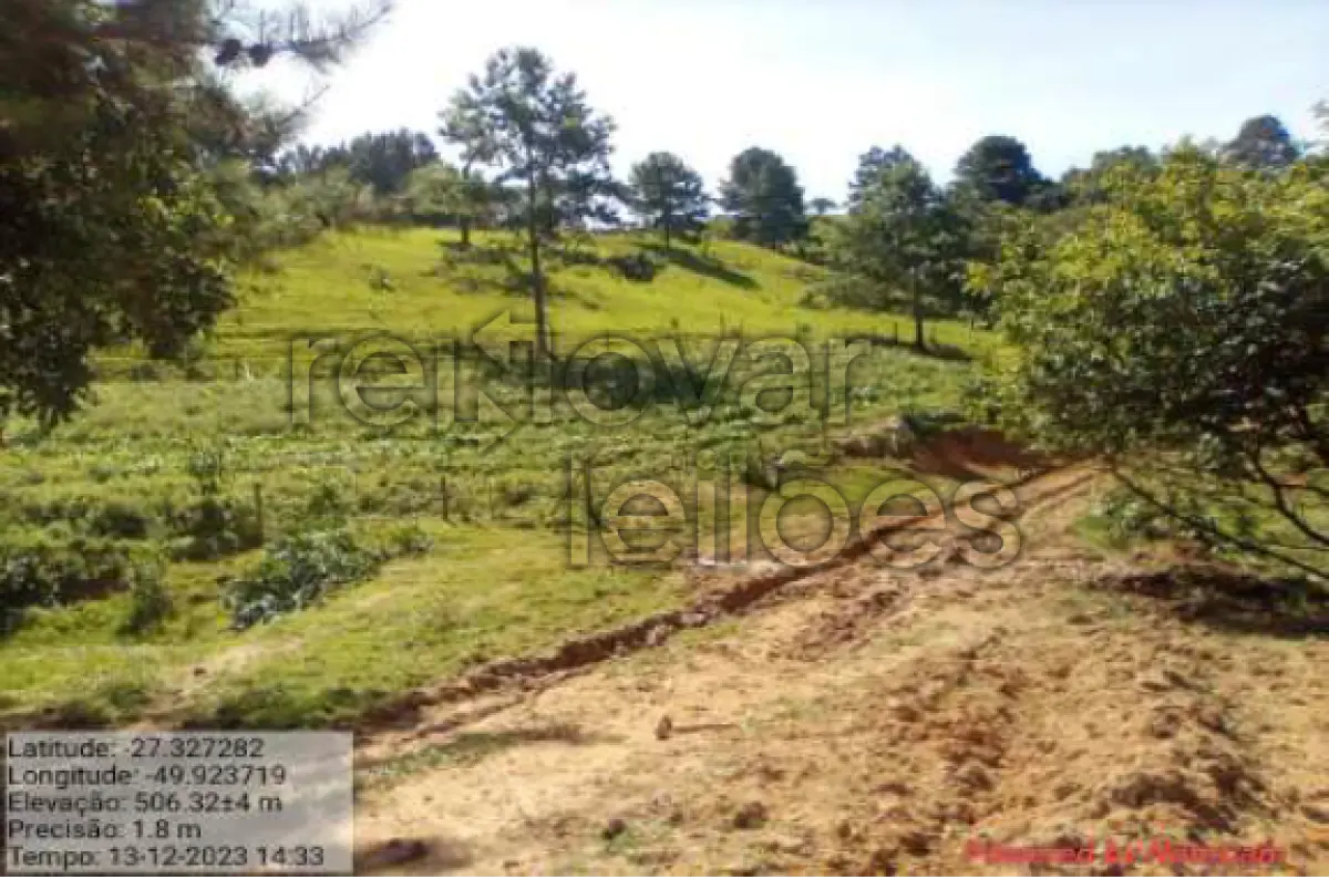 LOTE 001 - ÁREA RURAL DE 12,500 HA / BRAÇO DO TROMBUDO - SC