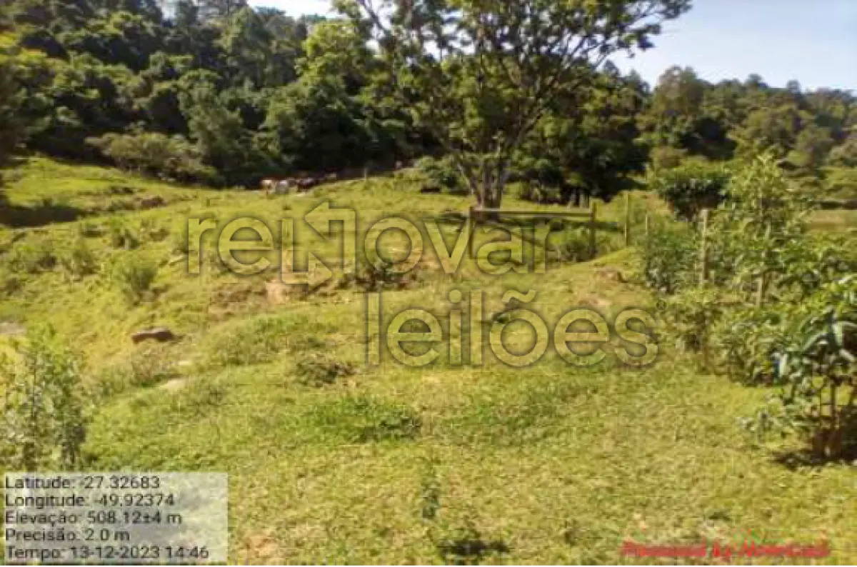 LOTE 001 - ÁREA RURAL DE 12,500 HA / BRAÇO DO TROMBUDO - SC