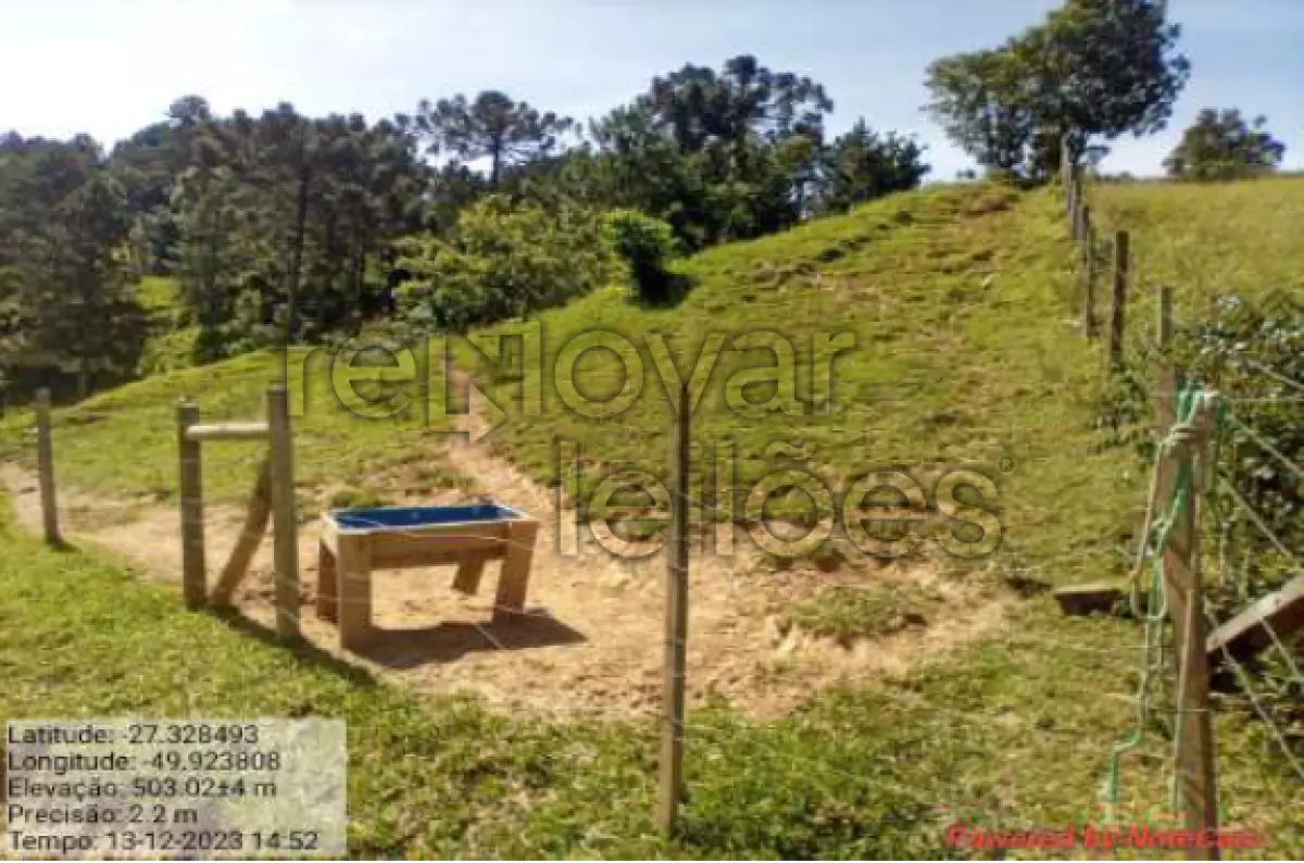 LOTE 001 - ÁREA RURAL DE 12,500 HA / BRAÇO DO TROMBUDO - SC