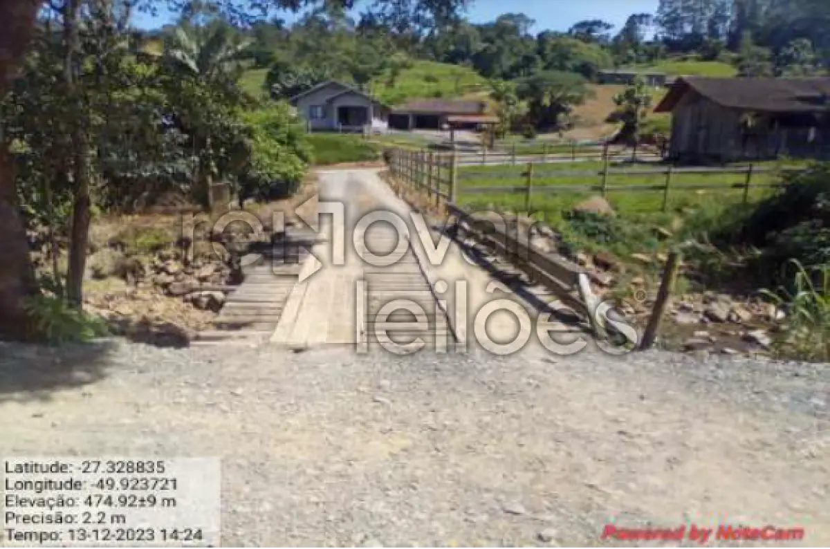 LOTE 001 - ÁREA RURAL DE 12,500 HA / BRAÇO DO TROMBUDO - SC