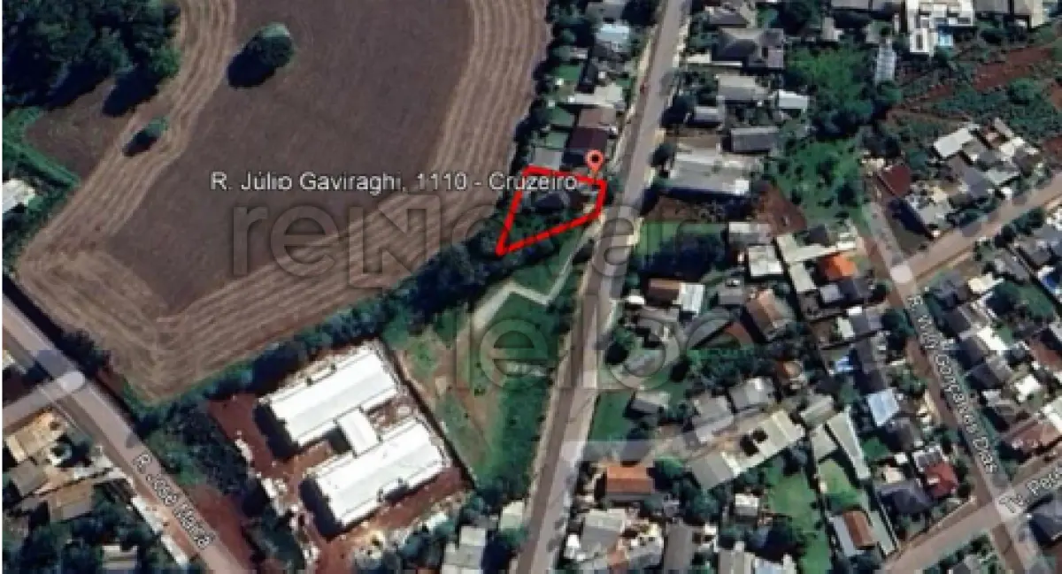 LOTE 025 - IMÓVEL URBANO C/611,92 M²/ SANTA ROSA-RS
