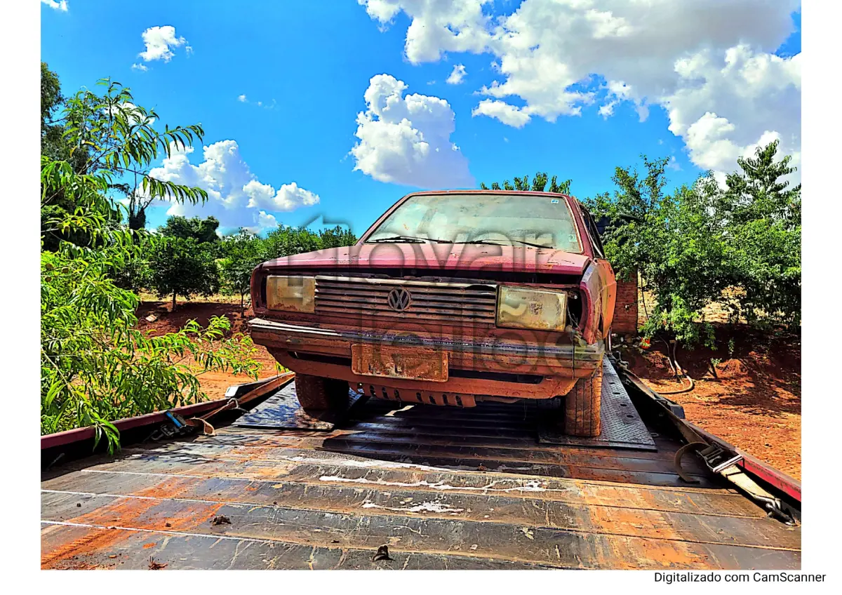 LOTE 008 - VOLKSWAGEN VOYAGE PLUS, ANO 1986, DEPOSITADO COM O EXECUTADO