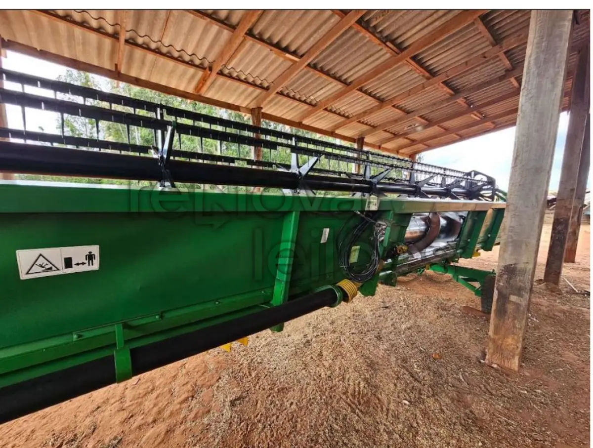 LOTE 021 - COLHEITADEIRA JOHN DEERE 9570 STS E PLATAFORMA 30 PÉS - ANO 2011 - SICREDI SEMENTES DO SUL - DEPOSITADO EM ESPUMOSO/RS