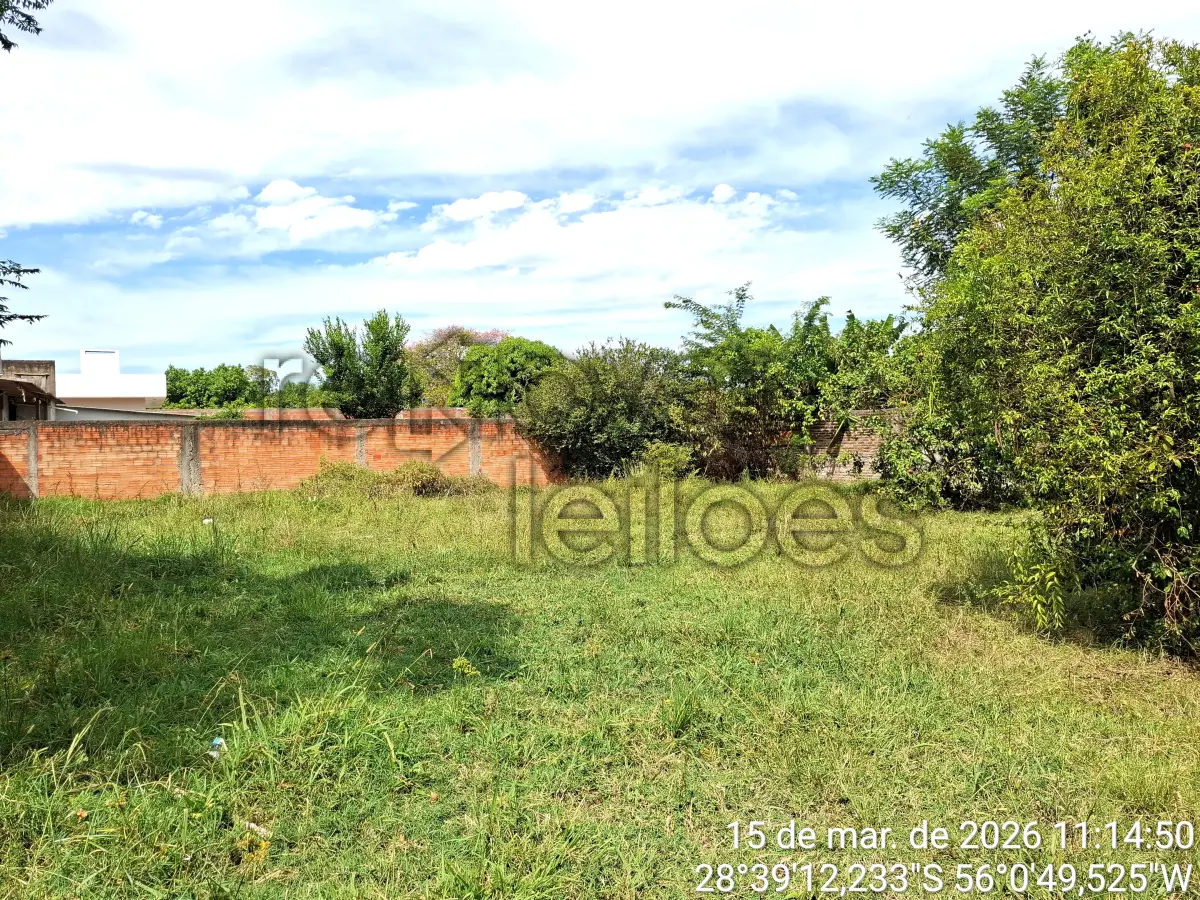 LOTE 020 - TERRENO URBANO C/ 390,00 M² - SÃO BORJA / RS