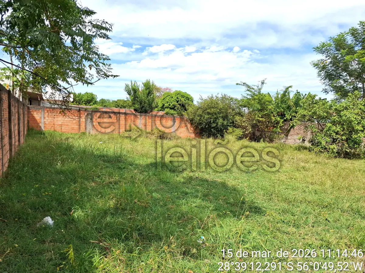 LOTE 020 - TERRENO URBANO C/ 390,00 M² - SÃO BORJA / RS