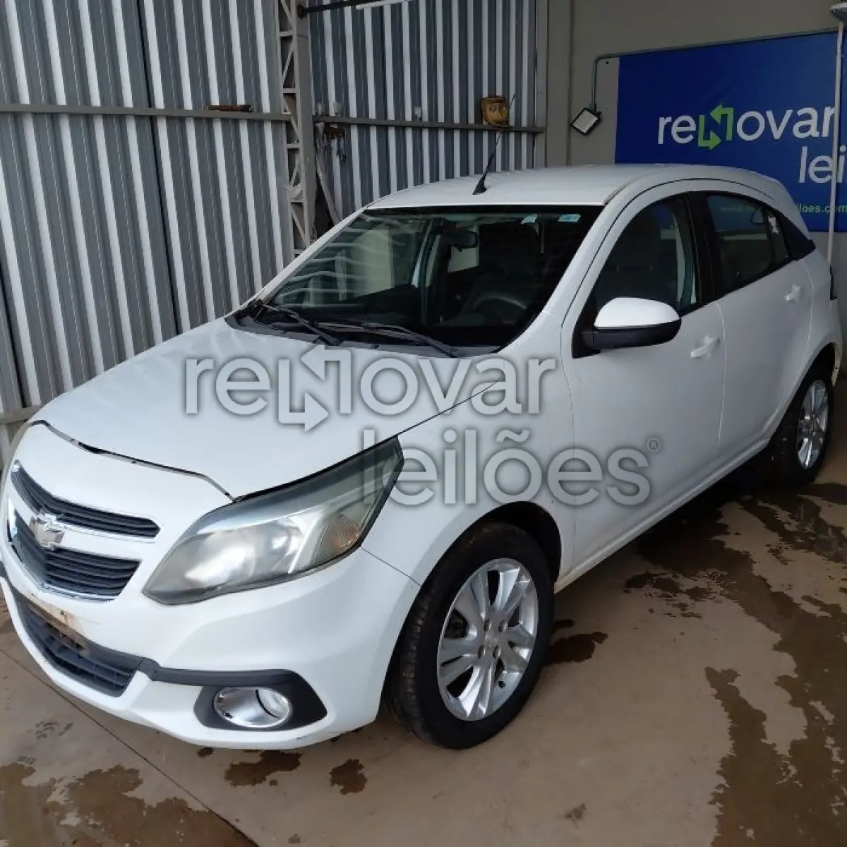 LOTE 001 - CHEVROLET AGILE 1.4 MT LTX 2013/2014