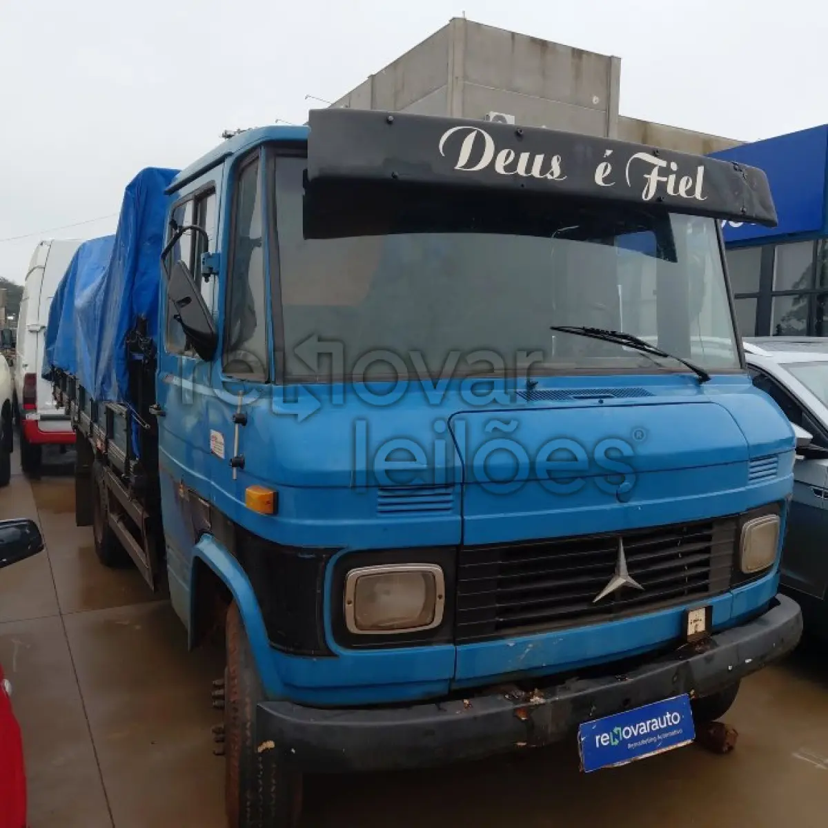 LOTE 006 - M.BENZ L 608 D - ANO 1974/1974 - SICREDI RAIZES
