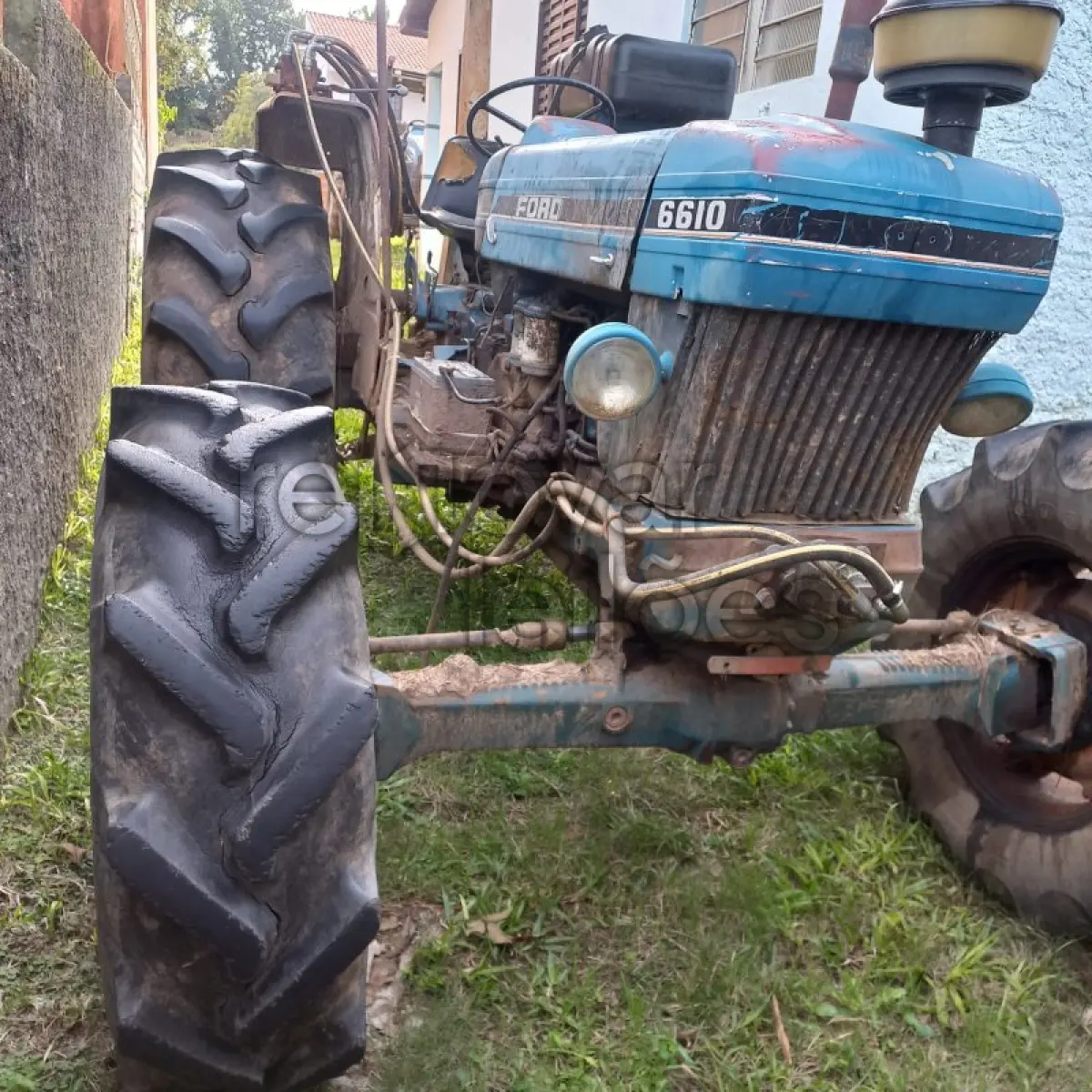 LOTE 026 - TRATOR FORD 6610 - ANO 1993/1993 - CRESOL CONFIANÇA - DEPOSITADO EM TAPANCIRETÃ/RS