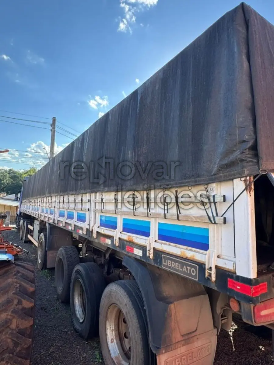 LOTE 002 - SEMI REBOQUE LIBRELATO CACAENCR 4E - ANO 2019/2019 - CRESOL ATIVA - DEPOSITADO EM TANGARA/SC