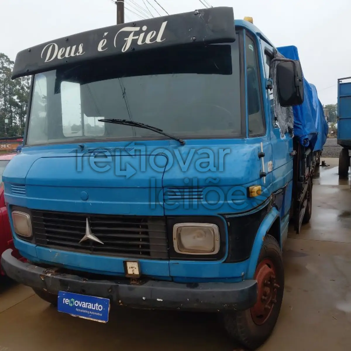 LOTE 006 - M.BENZ L 608 D - ANO 1974/1974 - SICREDI RAIZES
