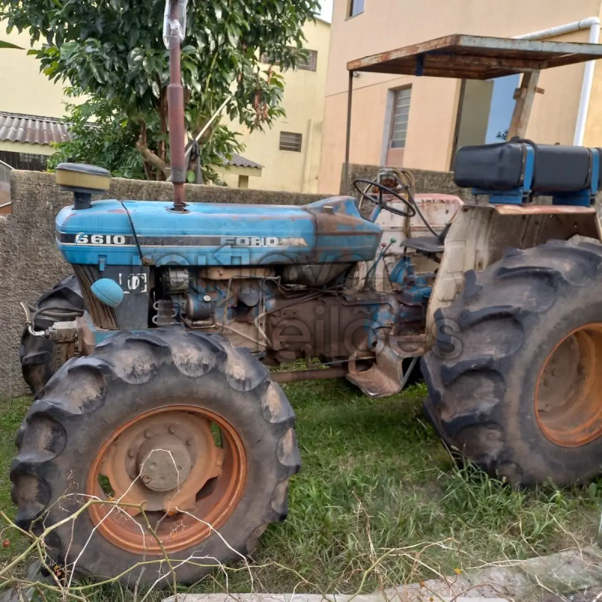 LOTE 026 - TRATOR FORD 6610 - ANO 1993/1993 - CRESOL CONFIANÇA - DEPOSITADO EM TAPANCIRETÃ/RS