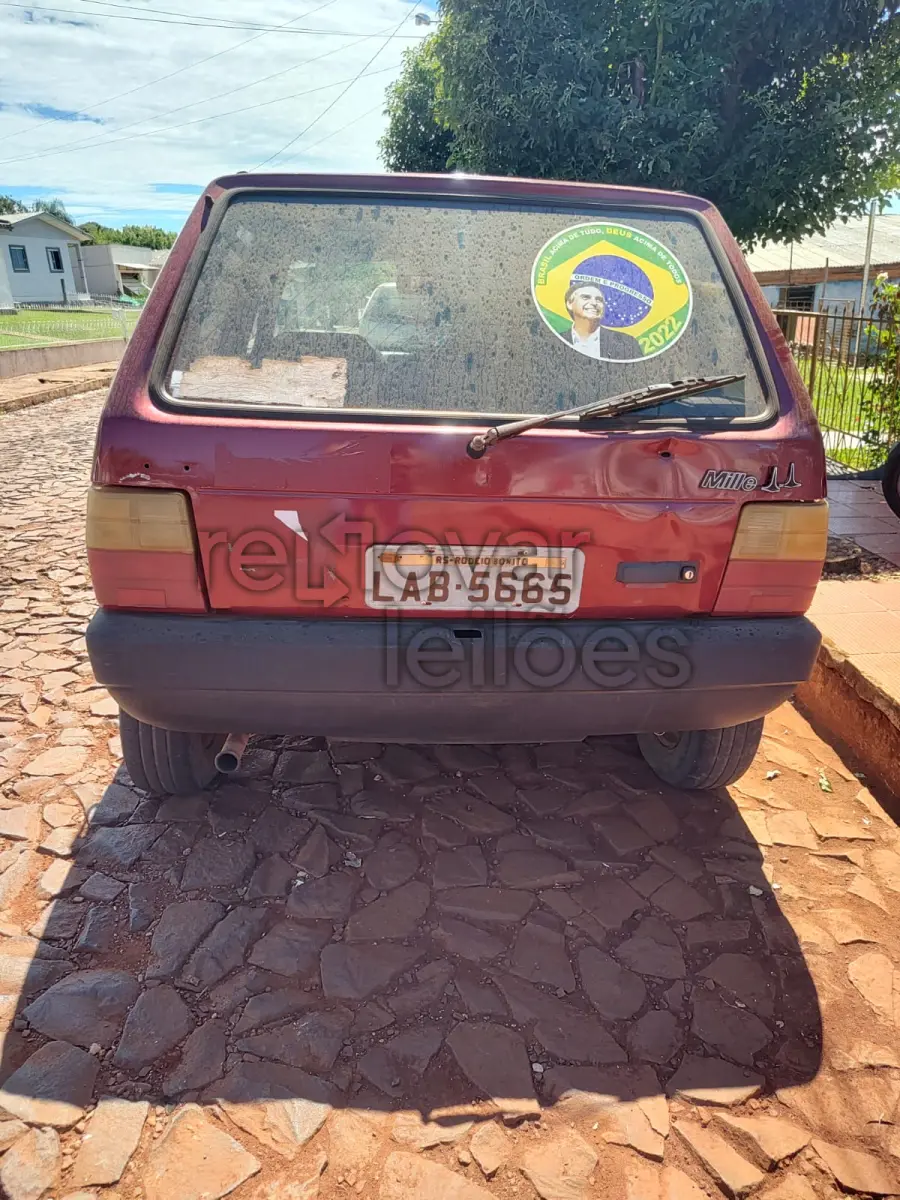LOTE 002 - FIAT UNO ELETRONIC, 1994/1994