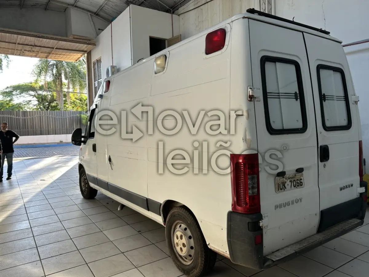 LOTE 020 - PEUGEOT/BOXER AMB / ANO 2012/2013 / PLACA I**-***6