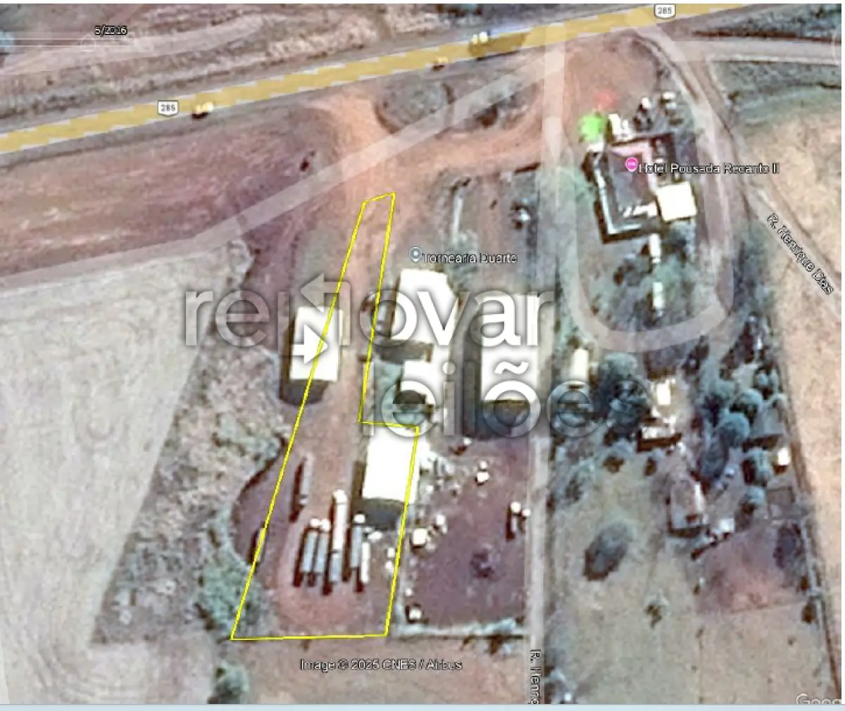 LOTE 001 - TERRENO URBANO C/ 3.725,00  - SÃO LUIZ GONZAGA / RS