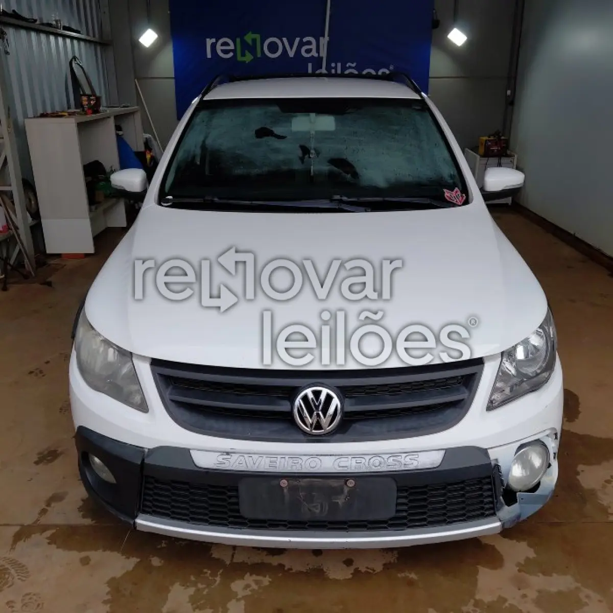 LOTE 022 - VOLKSWAGEN SAVEIRO 1.6 CE CROSS - ANO 2012/2013 - COMPLETO - SICREDI SERRANA