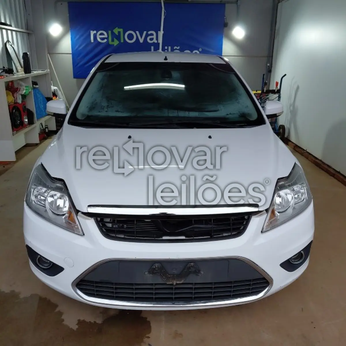 LOTE 017 - FORD FOCUS 2L HC FLEX - ANO 2013/2013 - COMPLETO - SICREDI SERRANA - INDICIO DE SINISTRO E PASSAGEM DE LEILÃO