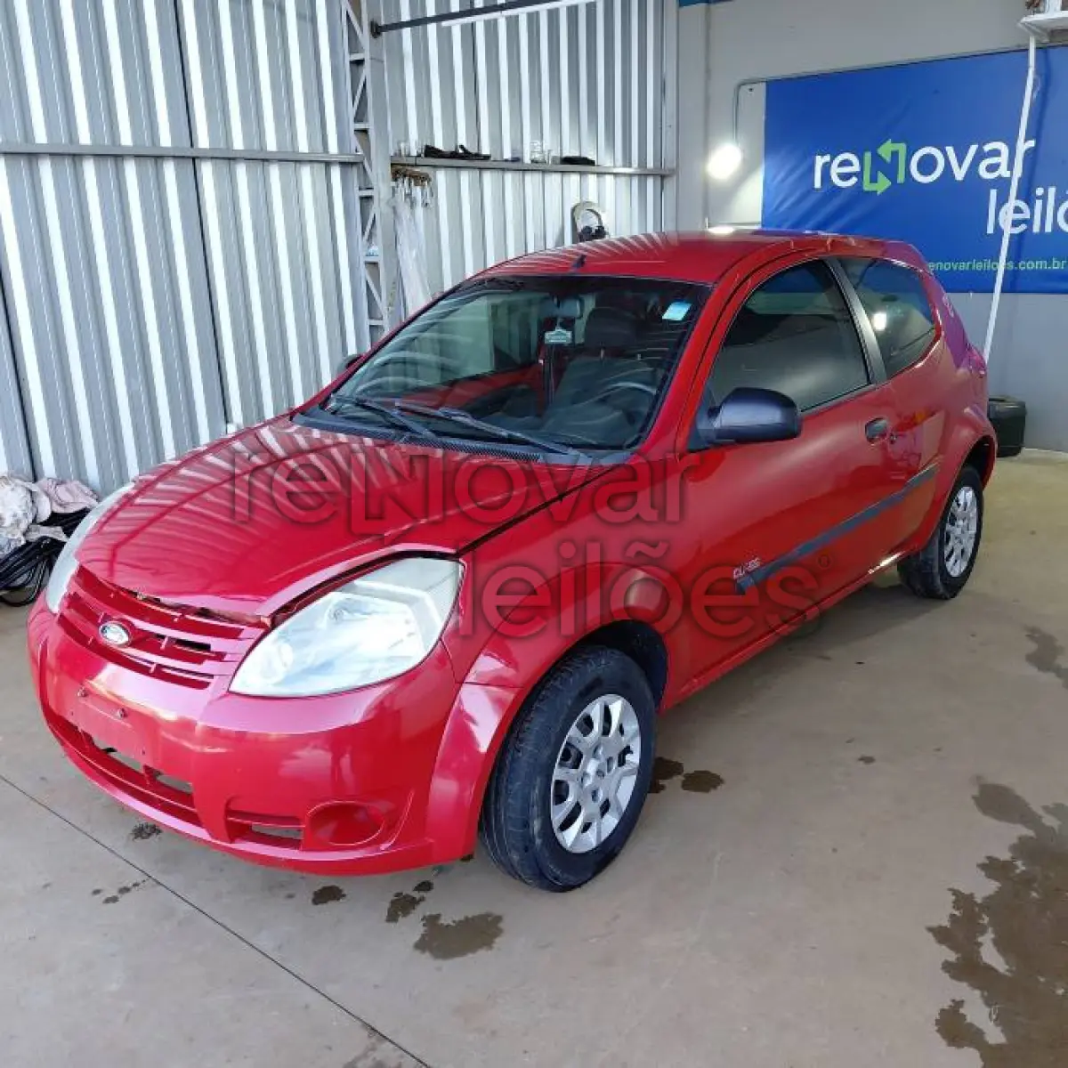 LOTE 009 - FORD KA FLEX - ANO 2011/2011 - COMPLETO - VIA CERTA - IPVA 2026 EM ABERTO