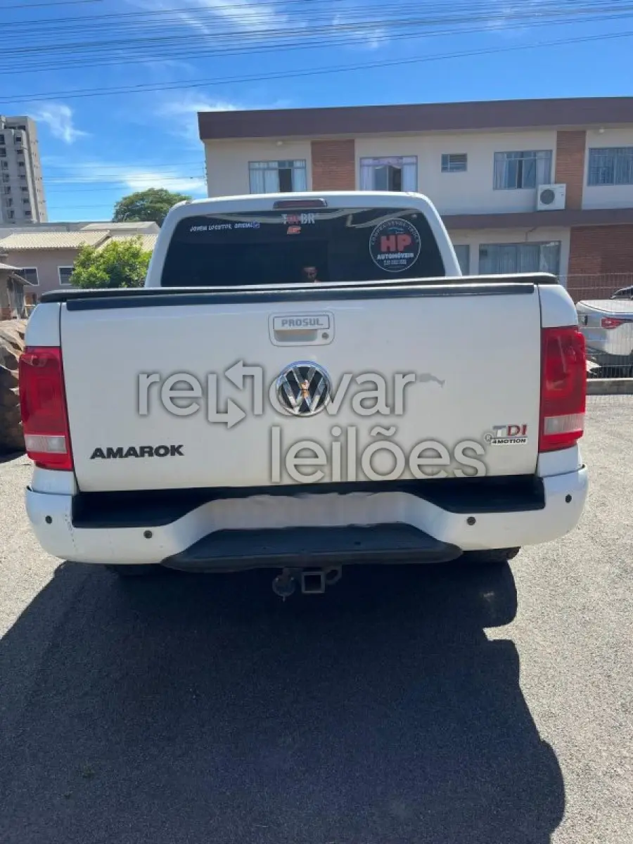 LOTE 014 - VW/AMAROK CD 4X4 TREND - ANO 2013/2013 - COMPLETO - CRESOL CENTRO SERRA - DEPOSITADO EM CURITIBANOS/PR