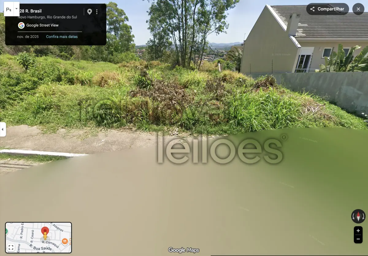 Terreno urbano, c/ área de 881,53 m², em novo hamburgo - rs