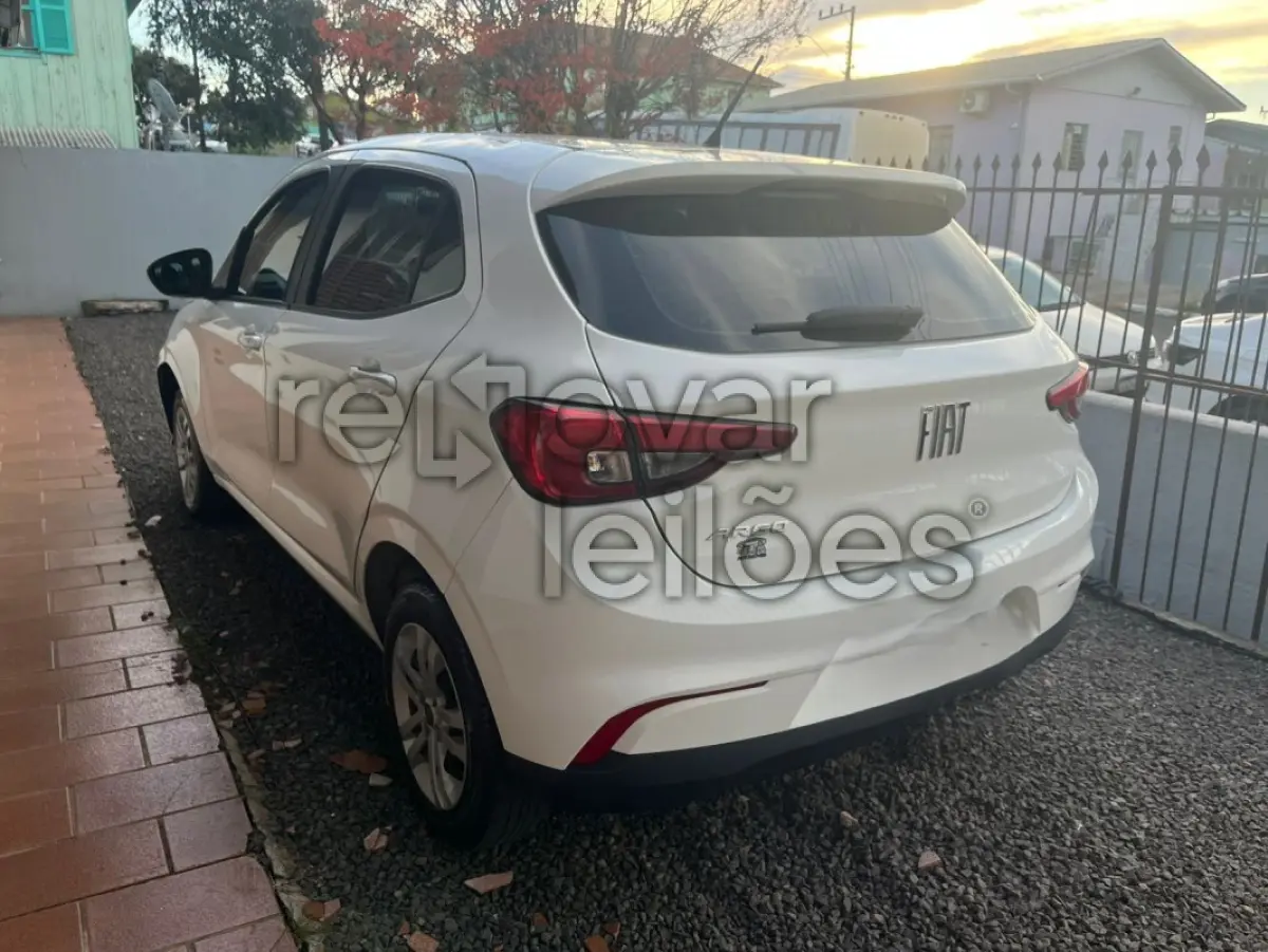 LOTE 013 - FIAT/ARGO 1.0 - ANO 2021/2022 - COMPLETO - CRESOL CENTRO SERRA - DEPOSITADO EM CURITIBANOS/PR