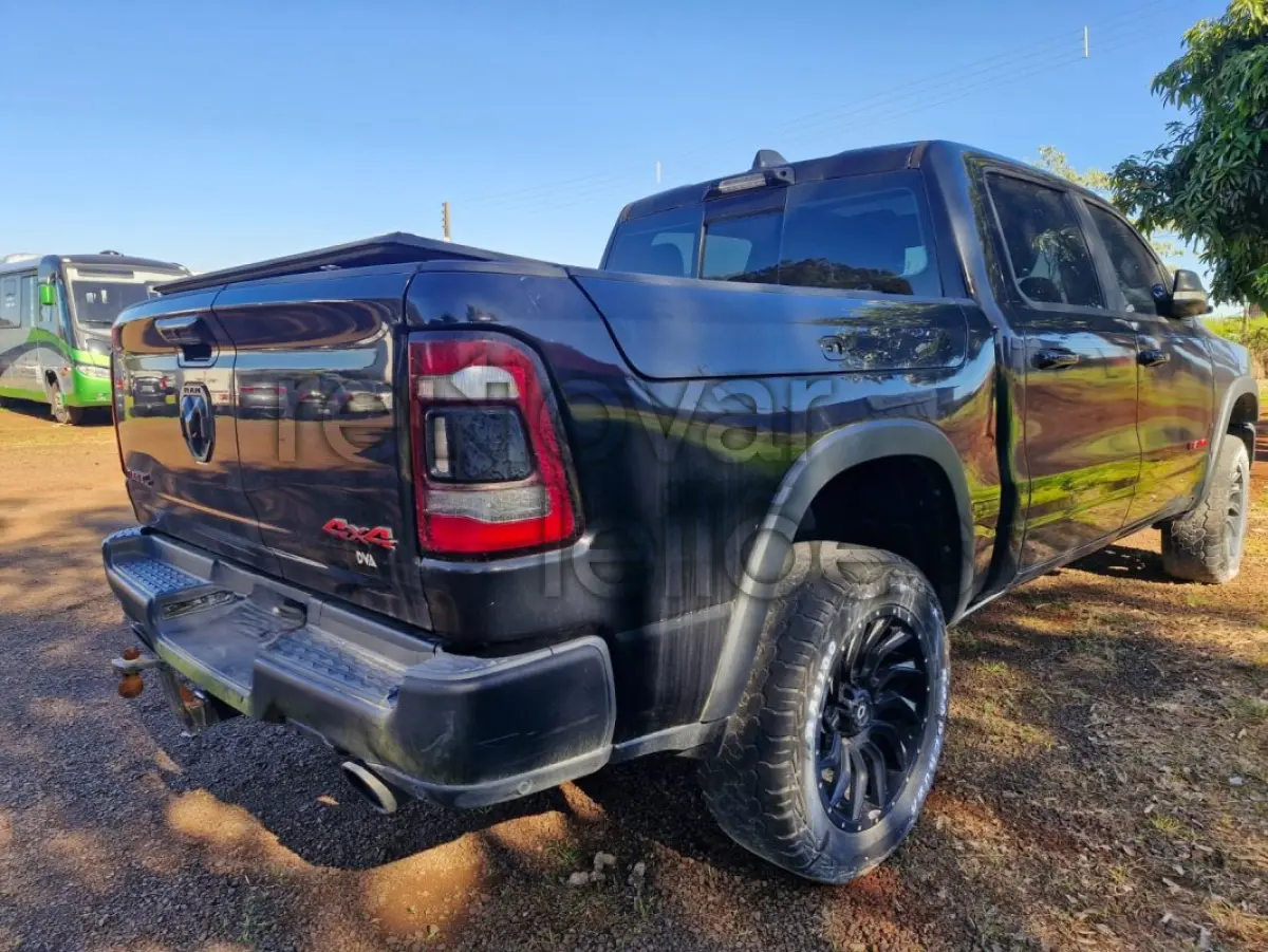 LOTE 009 - DODGE RAM 1500 REBEL - ANO 2022/2022 - COMPLETO - SICREDI ALIANÇA - DEPOSITADO EM IJUI/RS
