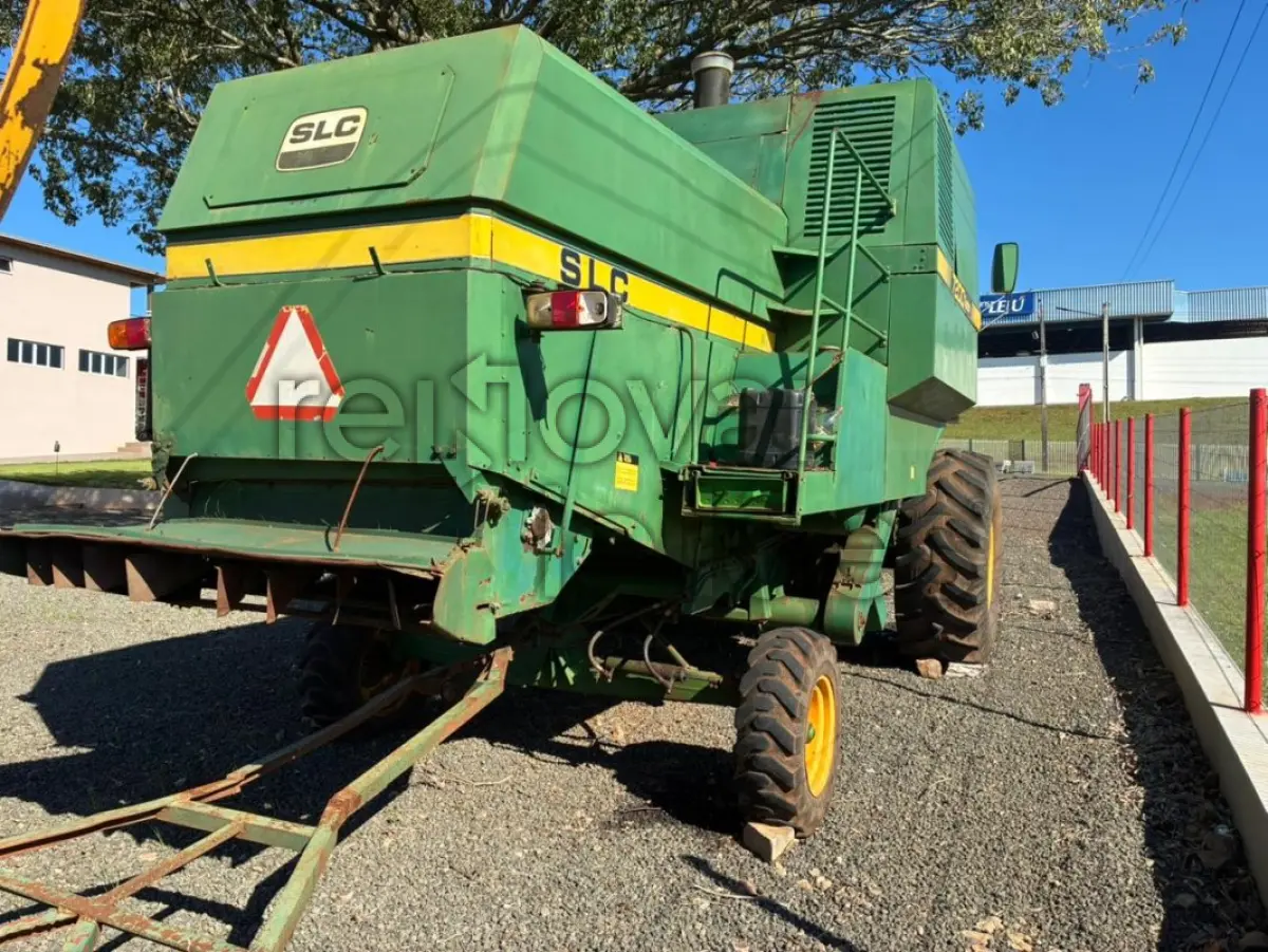 LOTE 013 - COLHEITADEIRA SLC 7200 - ANO 1988 - CRESOL MISSÕES FRONTEIRA - DEPOSITADO EM CERRO LARGO/RS