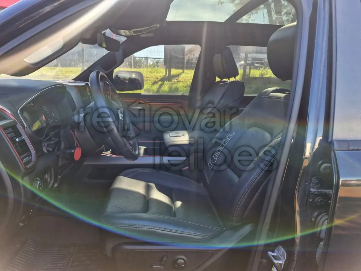 LOTE 009 - DODGE RAM 1500 REBEL - ANO 2022/2022 - COMPLETO - SICREDI ALIANÇA - DEPOSITADO EM IJUI/RS