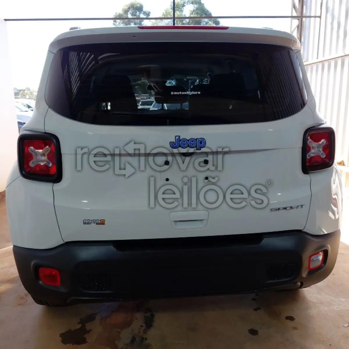 LOTE 011 - JEEP RENEGADE SPORT AT - ANO 2020/2021 - COMPLETO - SICREDI CAMINHO DAS ÁGUAS