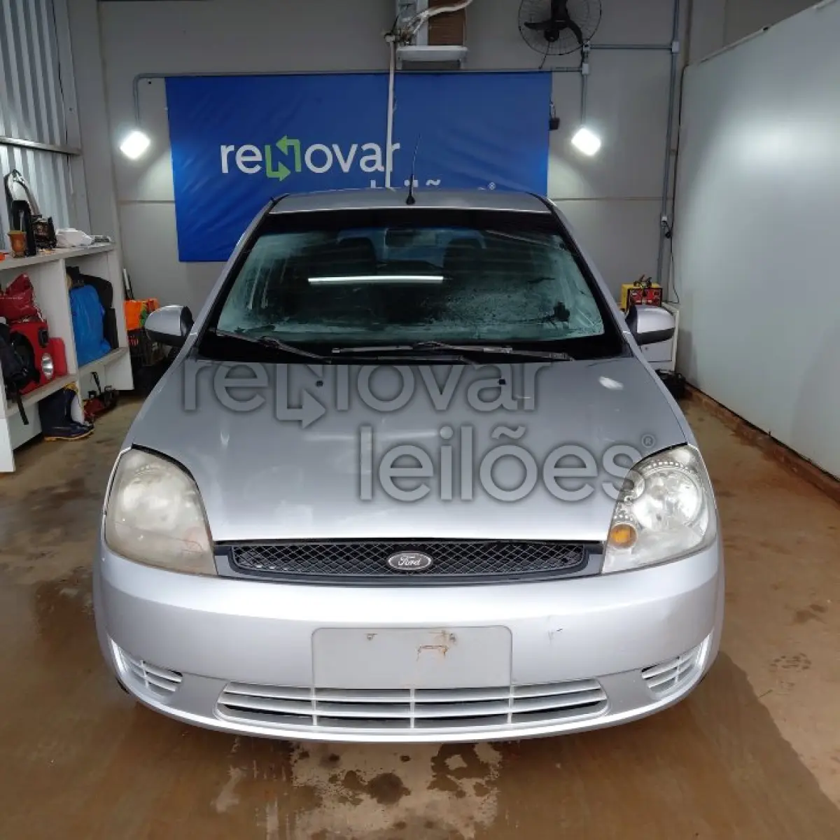 LOTE 003 - FORD FIESTA - ANO 2004/2004 - CRESOL MISSÕES FRONTEIRA - PASSAGEM POR LEILÃO