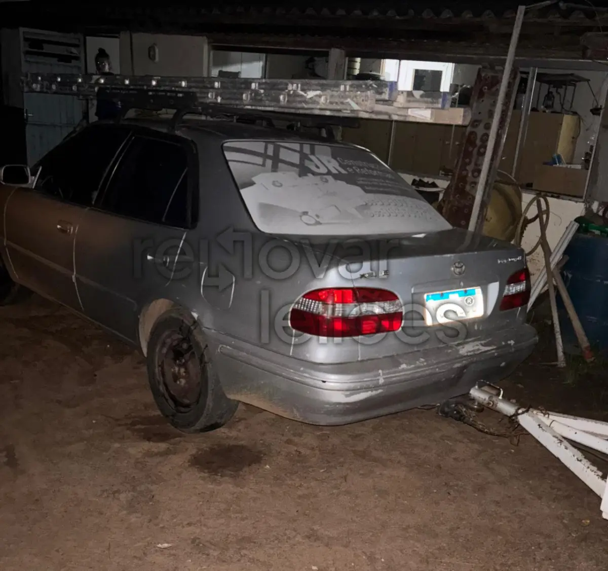 LOTE 004 - TOYOTA/COROLLA XEI, ANO 1999, PLACA M*****0