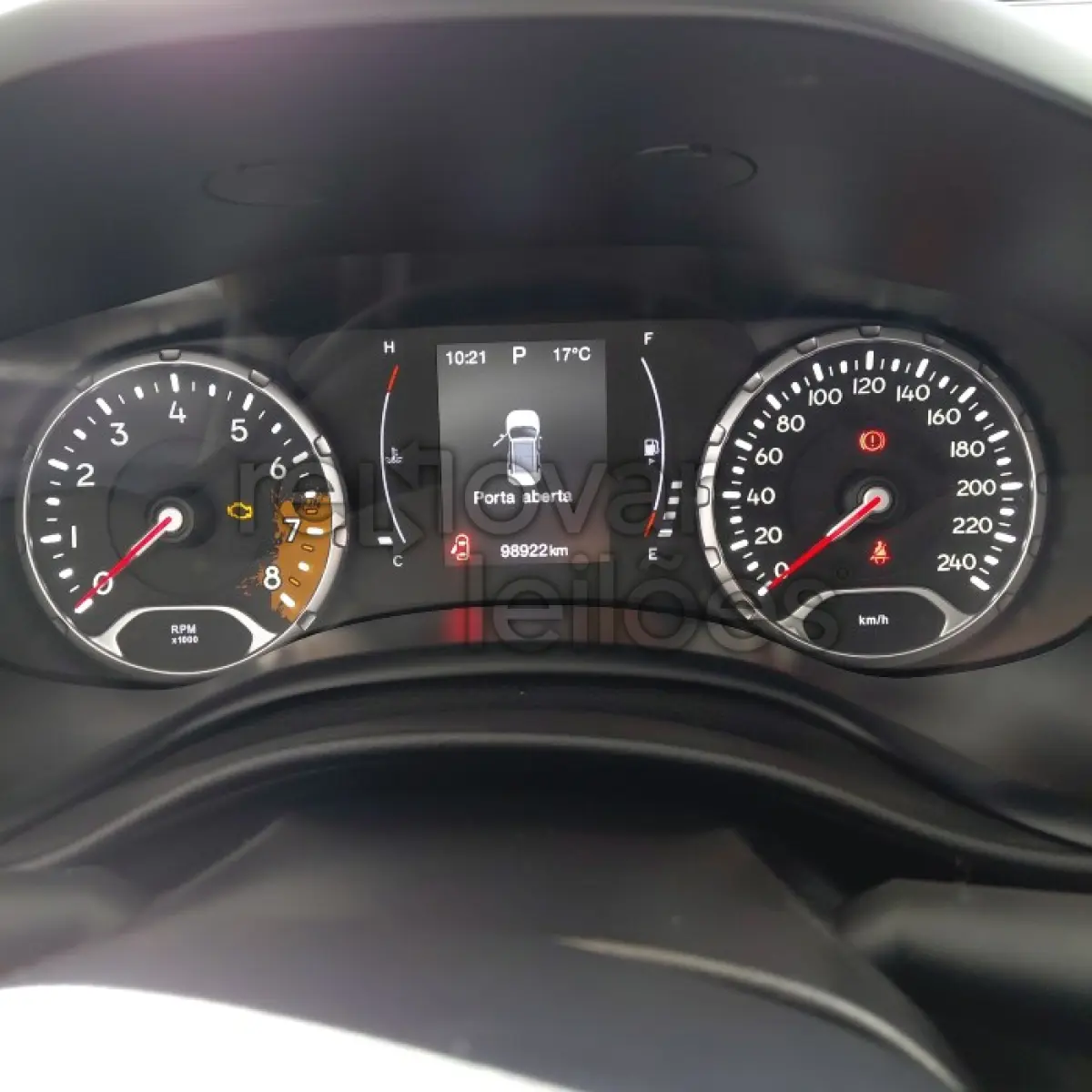 LOTE 011 - JEEP RENEGADE SPORT AT - ANO 2020/2021 - COMPLETO - SICREDI CAMINHO DAS ÁGUAS