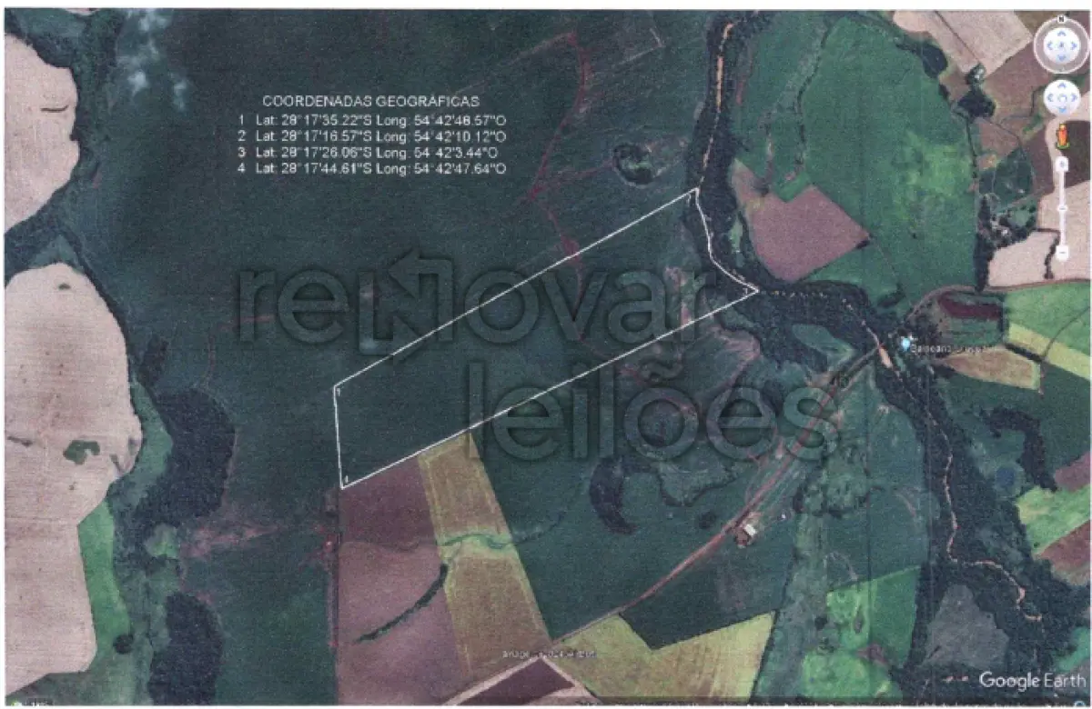 LOTE 001 - ÁREA RURAL C/38 HEC - CAIBATÉ / RS