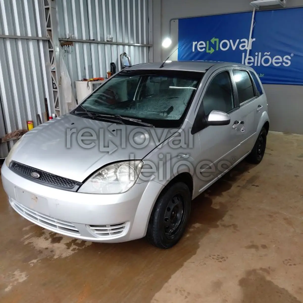 LOTE 003 - FORD FIESTA - ANO 2004/2004 - CRESOL MISSÕES FRONTEIRA - PASSAGEM POR LEILÃO