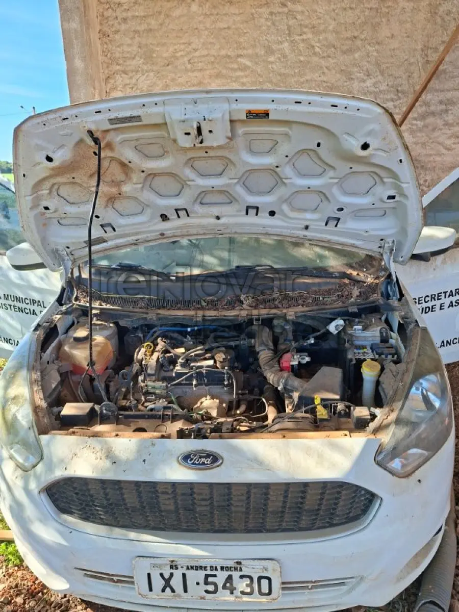 LOTE 002 - VEÍCULO FORD/KA SE 1.0 HA B, ANO/MODELO 2016/2017, PLACA I**-***0