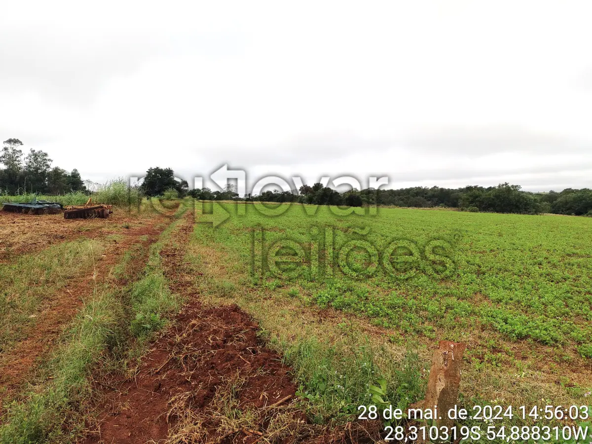 LOTE 005 - ÁREA RURAL  C/  21.490,00 M² -  SÃO LUIZ GONZAGA - RS