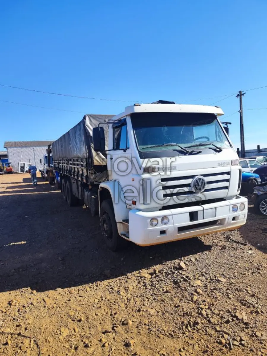 LOTE 011 - VW 24.220 EURO3 WORKER - ANO 2007/2007 - CRESOL ESSÊNCIA - DEPOSITADO EM SANTO CRISTO/RS