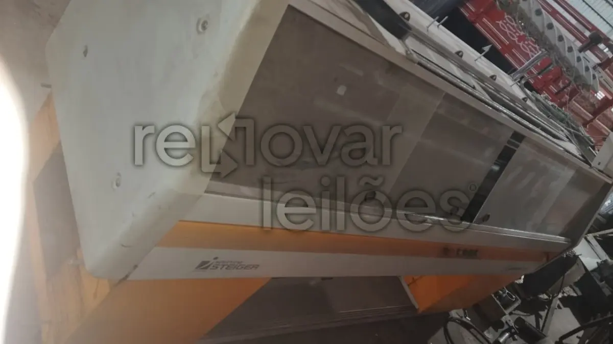 LOTE 001 - MÁQUINA RETILÍNEA ELETRONICA / STEIGER GEMINI 2.130 / ANO 2010