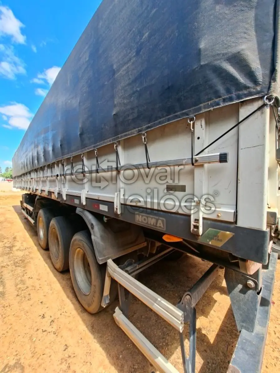 LOTE 014 - SEMI REBOQUE NOMA SR3E27 CG - ANO 2019/2019 - SICREDI GERAÇÕES - INDICIO DE SINISTRO E PASSAGEM POR LEILÃO - DEPOSITADO EM CACHOEIRA DO SUL/RS