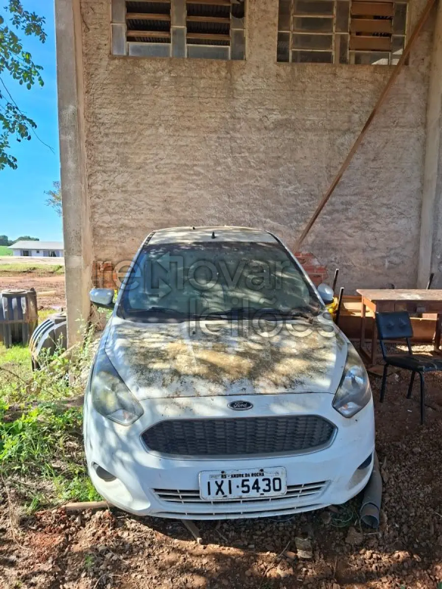 LOTE 002 - VEÍCULO FORD/KA SE 1.0 HA B, ANO/MODELO 2016/2017, PLACA I**-***0