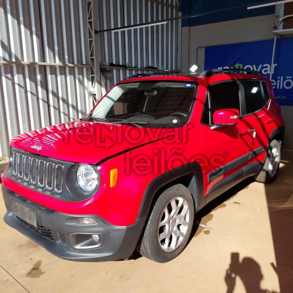 LOTE 058 - JEEP RENEGADE LNGTD AT - ANO 2015/2016 - COMPLETO - SICREDI SERRANA - DEPOSITADO EM SANTO ÂNGELO/RS